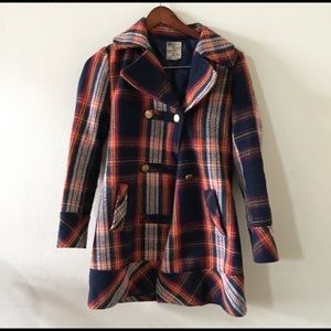 Anthropologie tulle coat